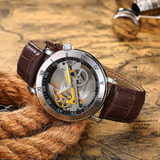 luminous hollow mechanical watch, view 2 - MRSLM