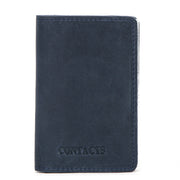 tri-fold cowhide card holder, view 2 - MRSLM