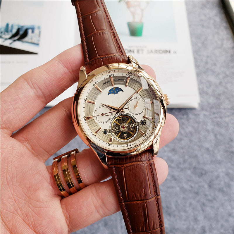 men's automatic steel band watch, view 6 - MRSLM