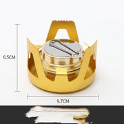mini alcohol burner stove, view 7 - MRSLM