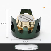 mini alcohol burner stove, view 5 - MRSLM