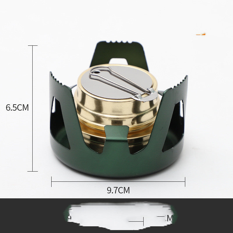 mini alcohol burner stove, view 5 - MRSLM