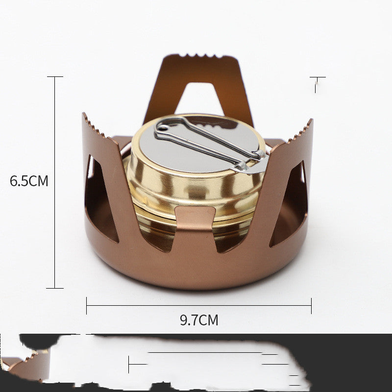 mini alcohol burner stove, view 6 - MRSLM