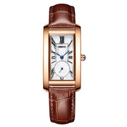 Women's rectangle quartz watch, view 6 - MRSLM