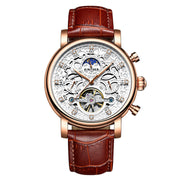 business leather mechanical watch - MRSLM