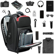 men's waterproof shoulder messenger bag, view 4 - MRSLM