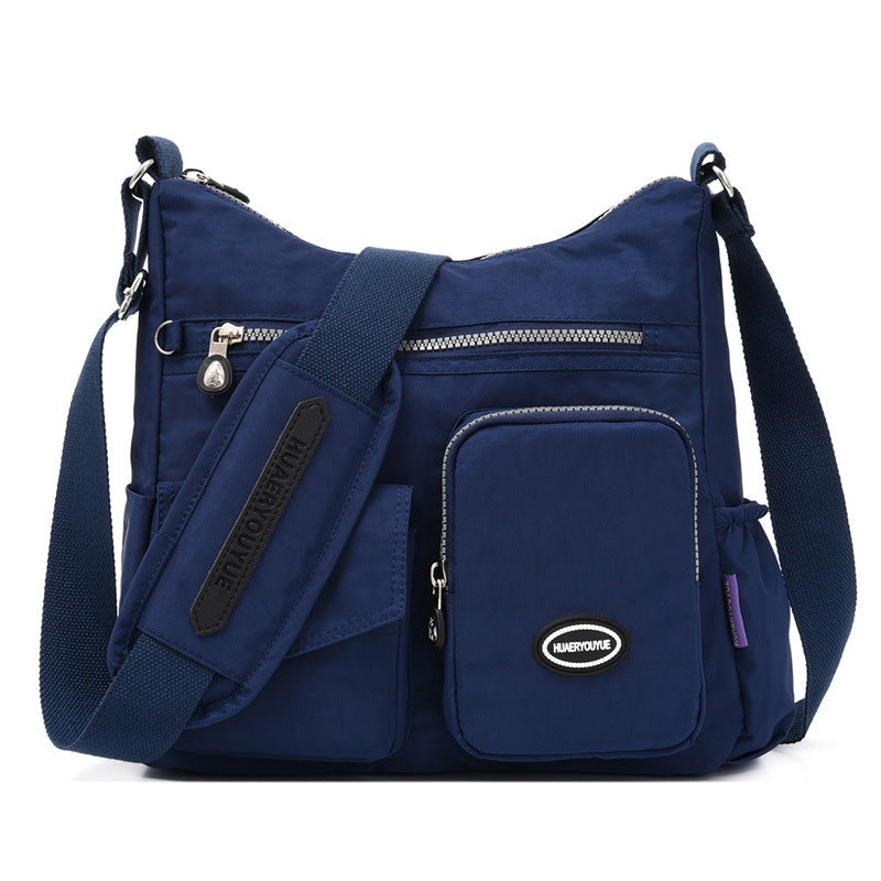 women's nylon shoulder bag, view 3 - MRSLM