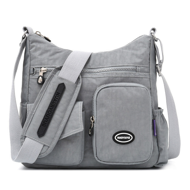 women's nylon shoulder bag, view 5 - MRSLM