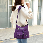 women's nylon shoulder bag, view 9 - MRSLM