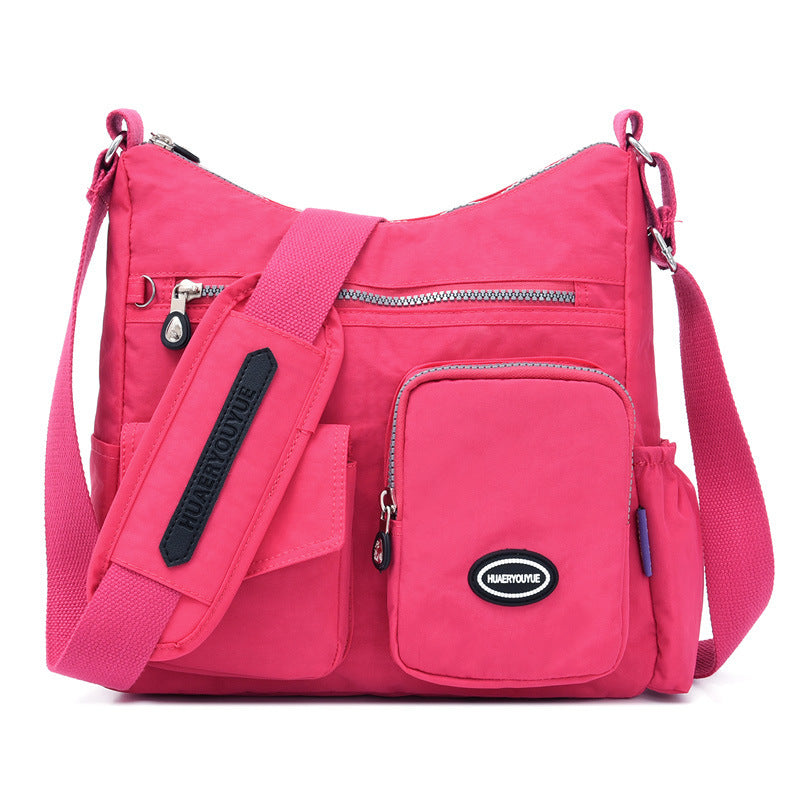 women's nylon shoulder bag, view 10 - MRSLM