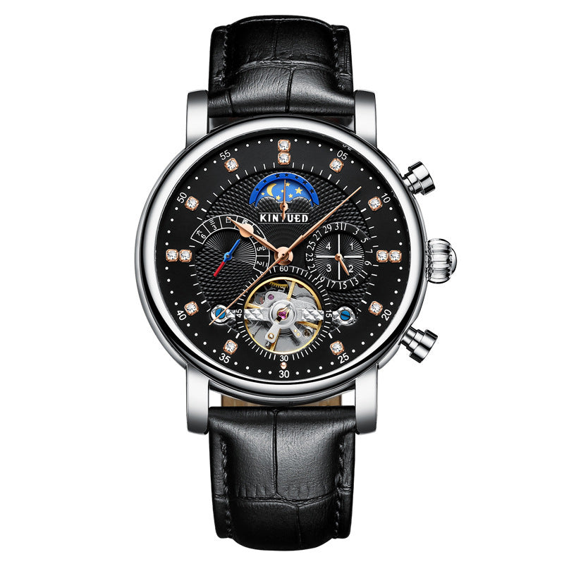 men's automatic hollow watch, view 3 - MRSLM