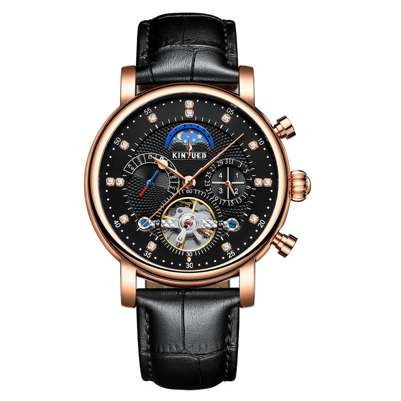 men's automatic hollow watch, view 2 - MRSLM
