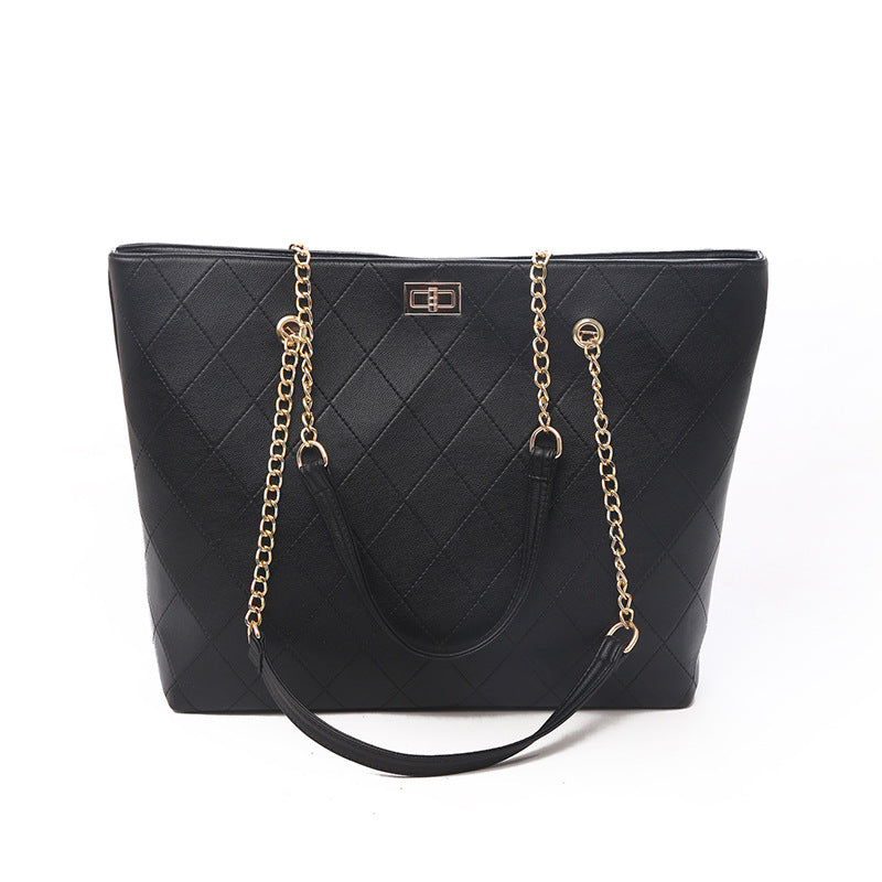 women's PU tote shoulder handbag, view 4 - MRSLM