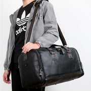 PU leather duffel bag, view 5 - MRSLM