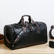 PU leather duffel bag, view 4 - MRSLM