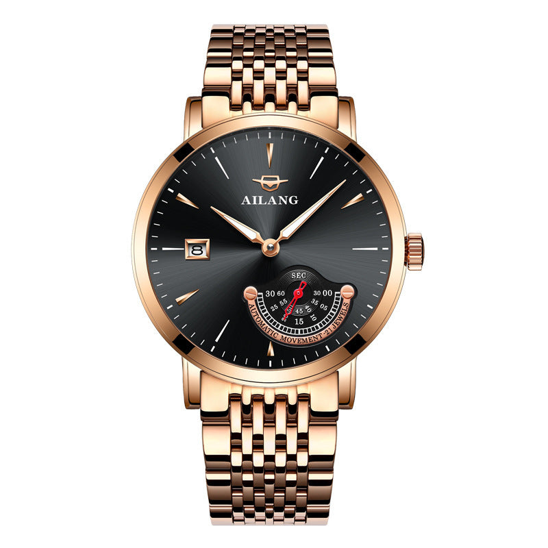 Small seconds mechanical watch, view 4 - MRSLM