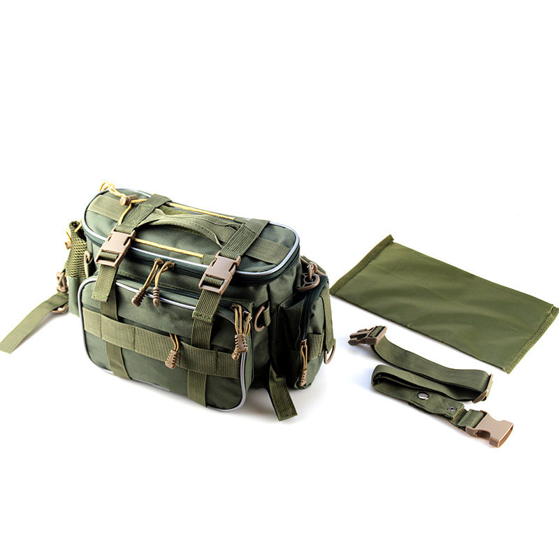 outdoor fishing satchel, view 2 - MRSLM