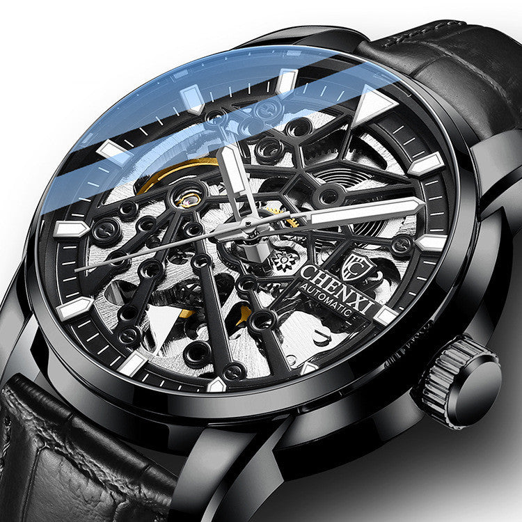 hollow automatic mechanical watch, view 3 - MRSLM