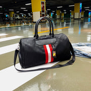 portable pu messenger travel bag, view 2 - MRSLM