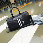 portable pu messenger travel bag, view 3 - MRSLM