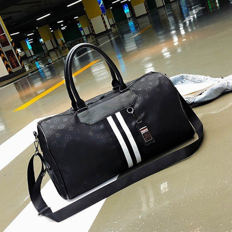 portable pu messenger travel bag, view 4 - MRSLM