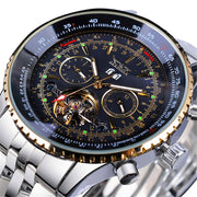 men's big dial mechanical watch, view 3 - MRSLM