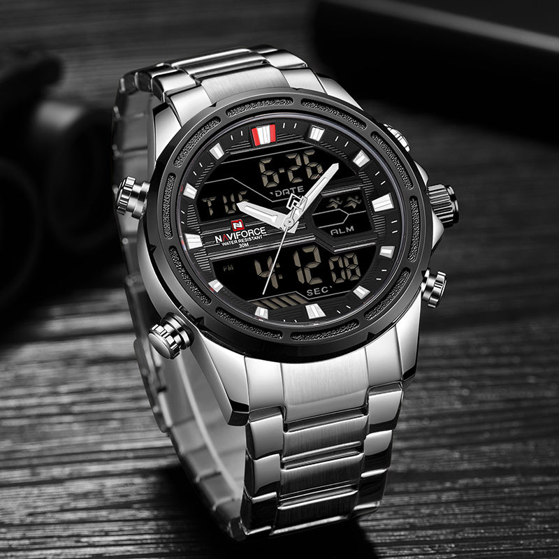 waterproof multifunctional sports watch, view 6 - MRSLM