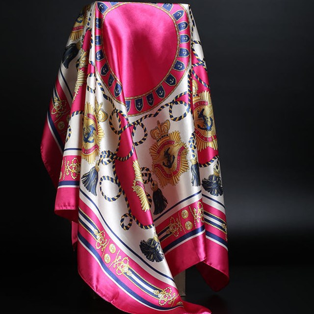 Leopard print square scarf, view 23 - MRSLM