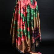 Leopard print square scarf, view 18 - MRSLM