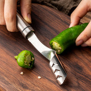 stainless steel pepper corer, view 4 - MRSLM