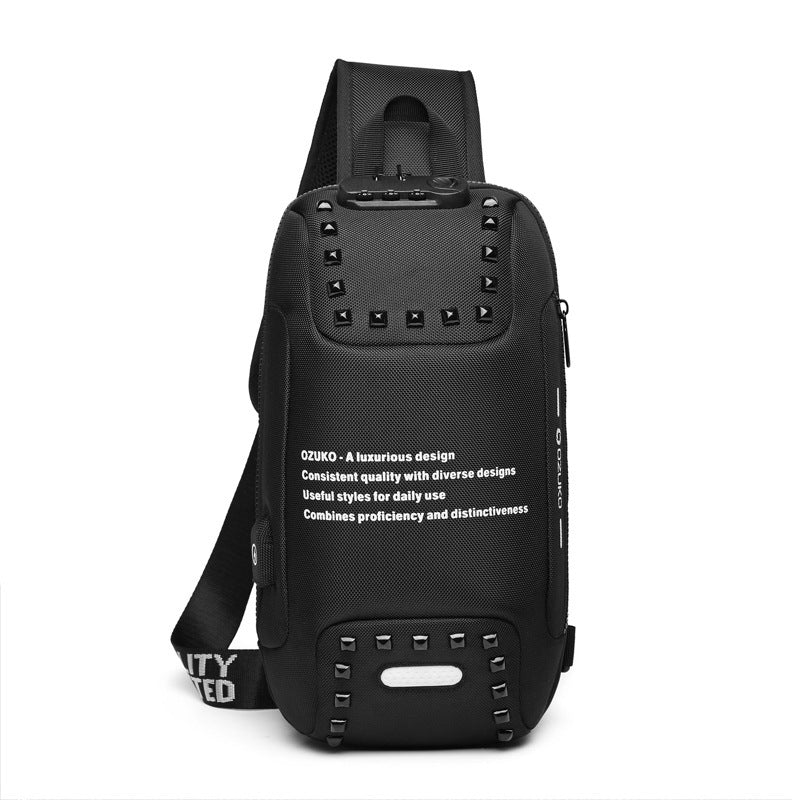 men's oxford chest bag, view 6 - MRSLM