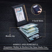 Cowhide card holder, view 5 - MRSLM