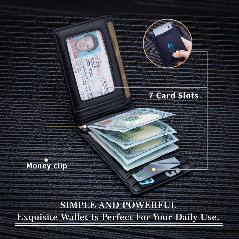 Cowhide card holder, view 5 - MRSLM