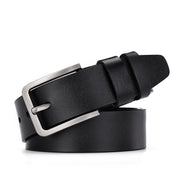 men's vintage cowhide jean belt, view 7 - MRSLM