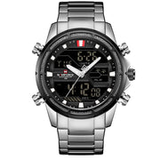 men's double display watch, view 2 - MRSLM