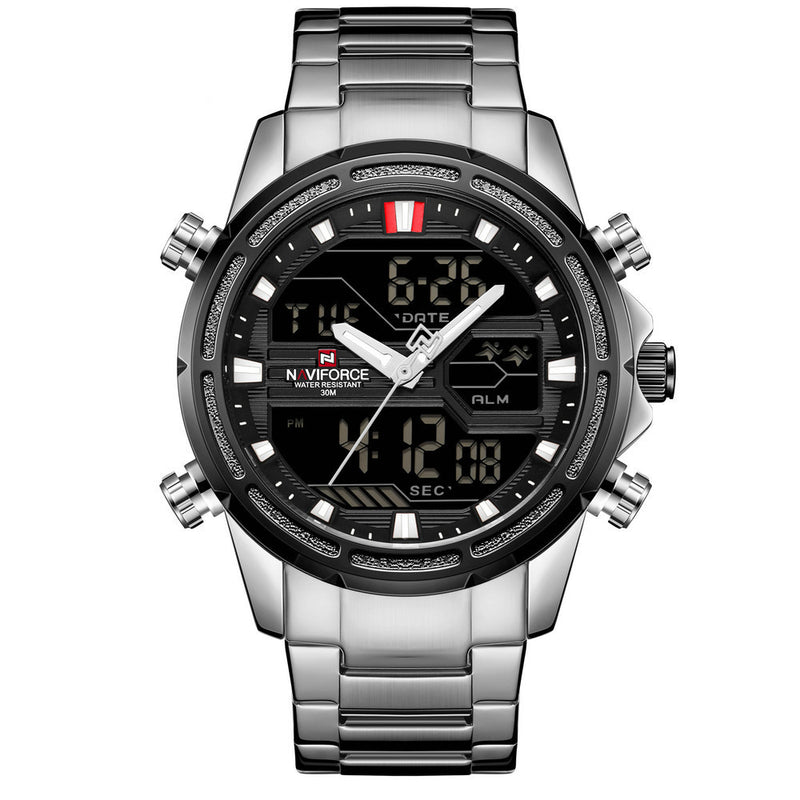 men's double display watch, view 2 - MRSLM