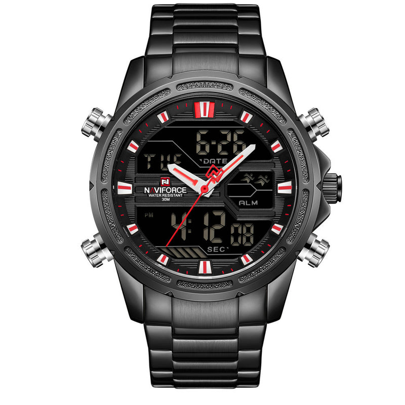 men's double display watch, view 5 - MRSLM