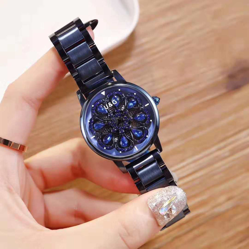 women's diamond pattern watch - MRSLM