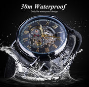 Men's hollow mechanical watch, view 5 - MRSLM