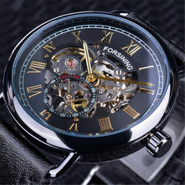 Men's hollow mechanical watch - MRSLM