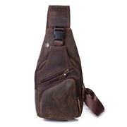 cowhide chest bag, view 8 - MRSLM