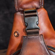 cowhide chest bag, view 7 - MRSLM