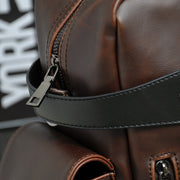 men's PU leather travel bag, view 5 - MRSLM