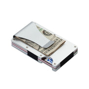 RFID blocking money clip wallet, view 5 - MRSLM