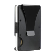 RFID blocking money clip wallet, view 3 - MRSLM