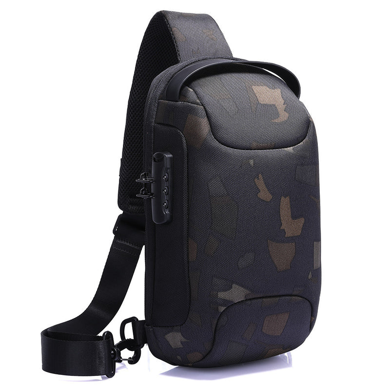 Men's Oxford chest bag, view 5 - MRSLM