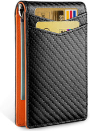 men's leather card holder, view 5 - MRSLM