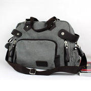 large men's canvas shoulder bag, view 3 - MRSLM