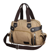 large men's canvas shoulder bag, view 5 - MRSLM