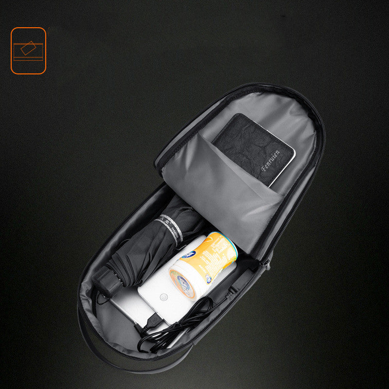 men's hard shell chest bag, view 5 - MRSLM